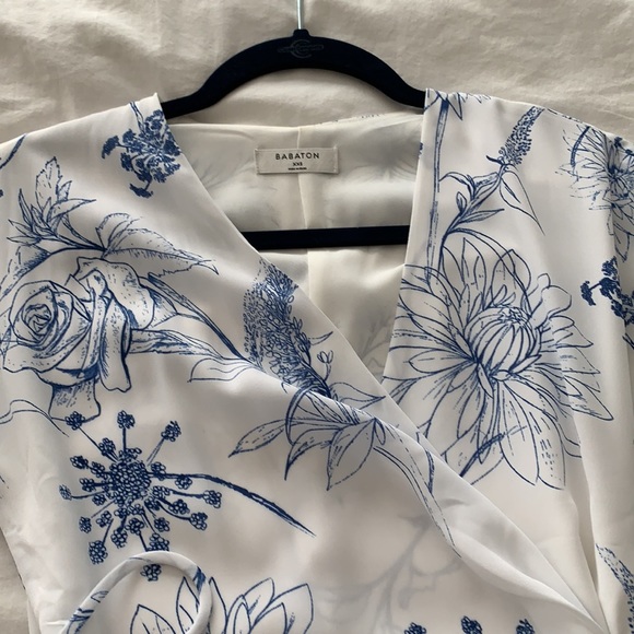 Babaton Wrap Dress - WORN ONCE - Picture 2 of 3